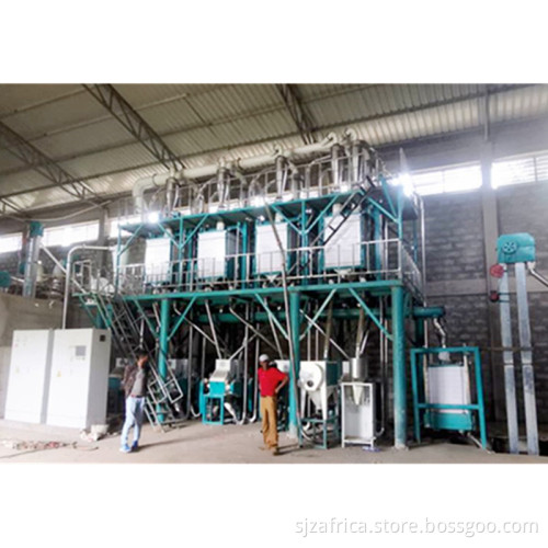 Hot Selling 42T/D Wheat Flour Mill Machine for Super Bakery Flour Production